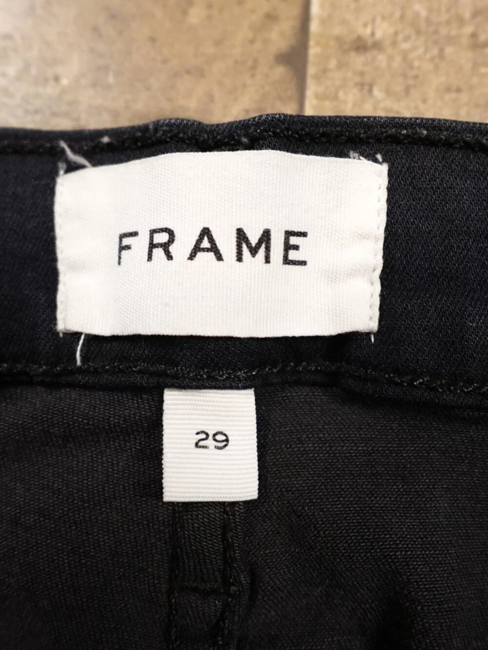 FRAME Ali High Rise Cigarette Jeans Women’s 29 Dark‎ Wash Skinny Stretch
